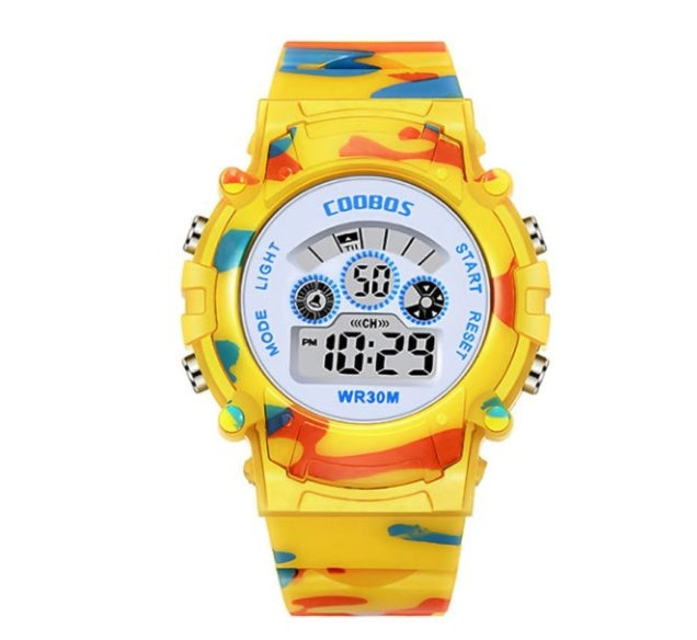 Kids Waterproof Electronic Sports Watch
