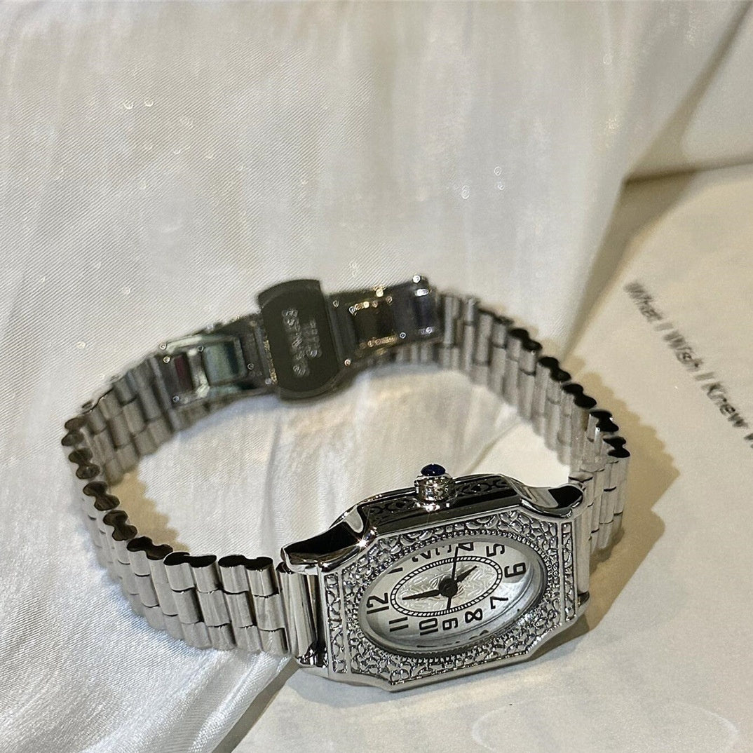 Women's Stainless Steel Quartz Bracelet Watch