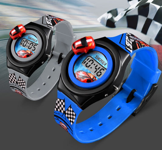 Kids Digital Race Car wristwatch