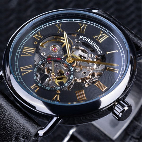 Men's Hollow Fashion Mechanical Watch