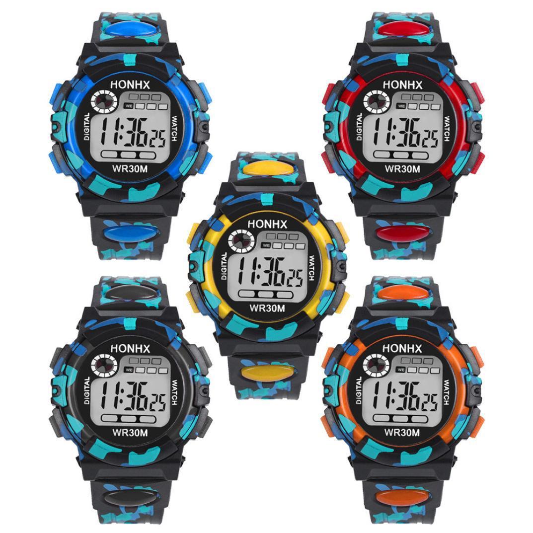 Kid's LED Multi-functional Sports Watch