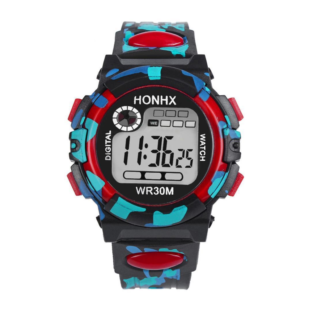 Kid's LED Multi-functional Sports Watch