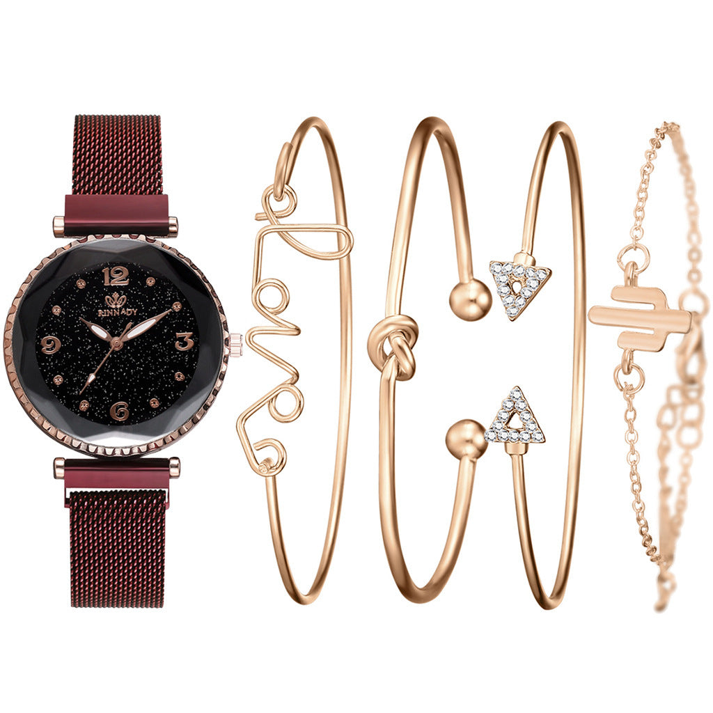 Women's Watch with Fashion Bracelets
