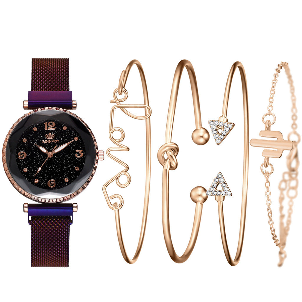 Women's Watch with Fashion Bracelets