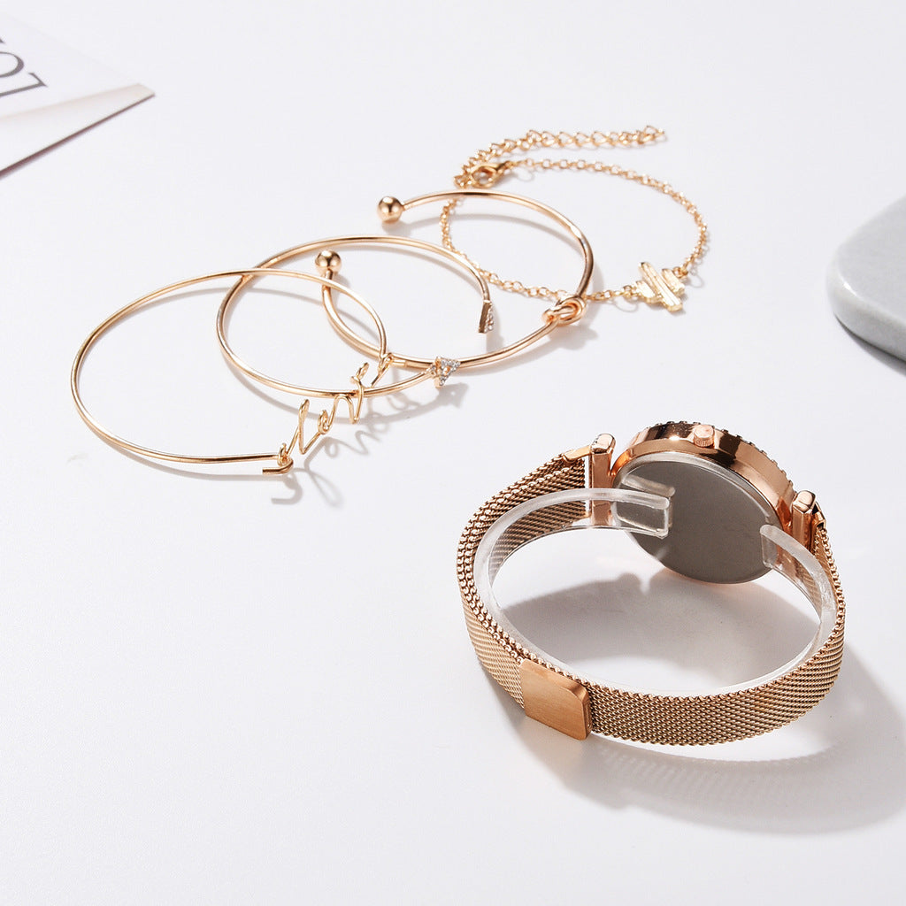 Women's Watch with Fashion Bracelets