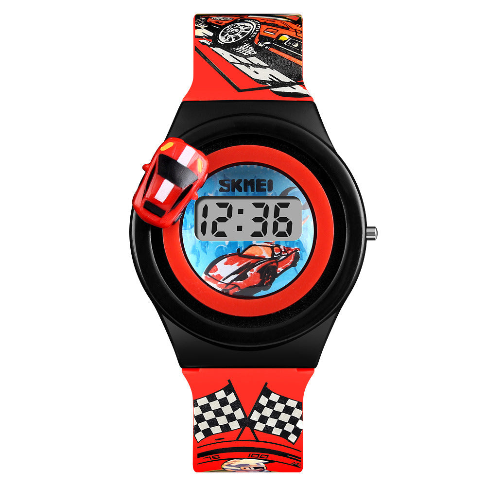 Kids Digital Race Car wristwatch