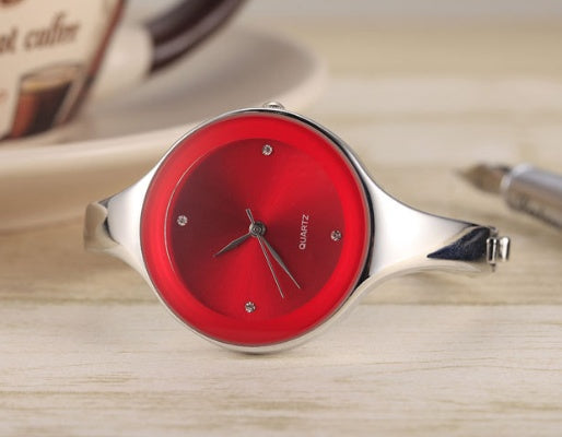 Women's Round Bracelet Quartz Watch