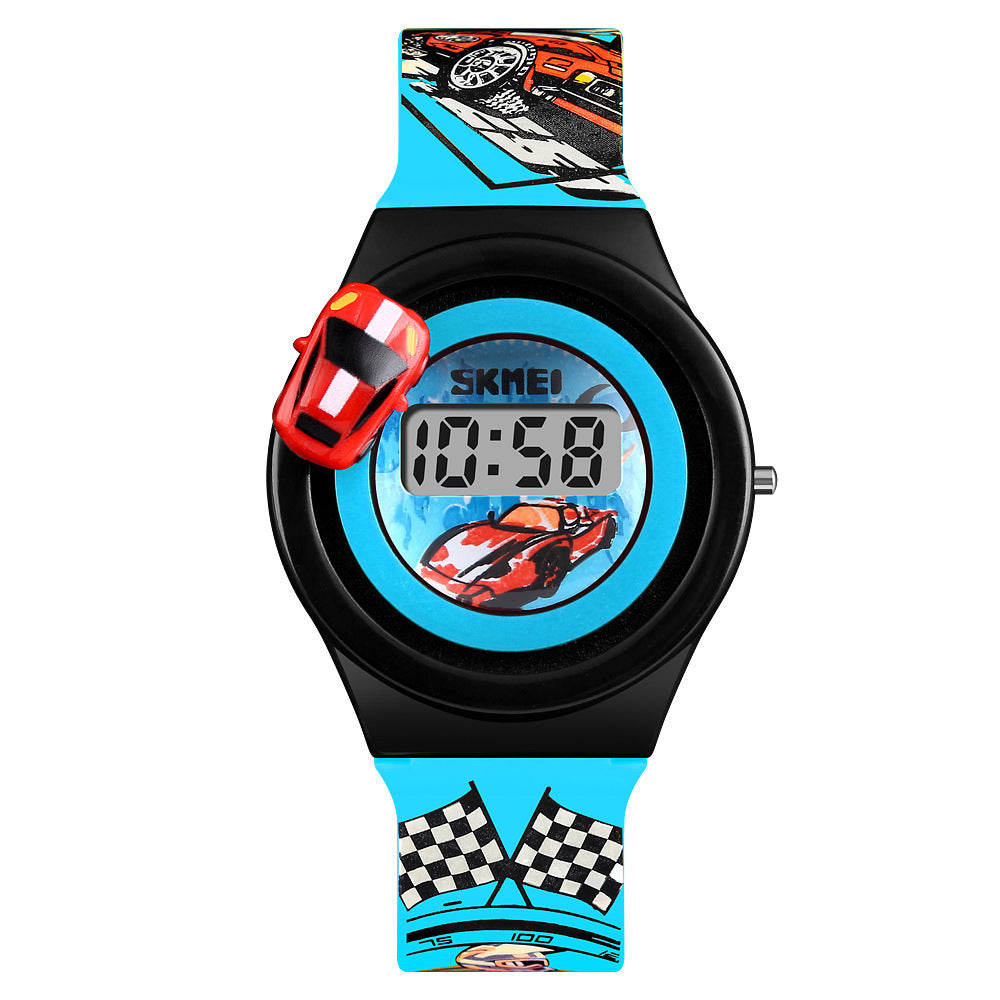 Kids Digital Race Car wristwatch