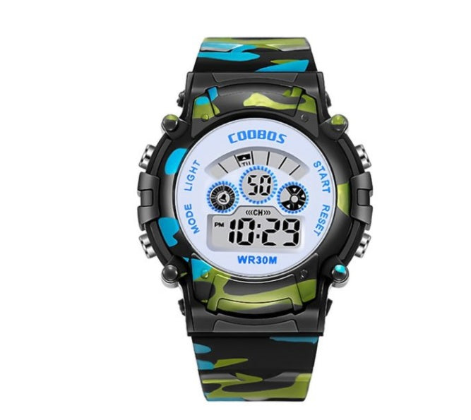 Kids Waterproof Electronic Sports Watch