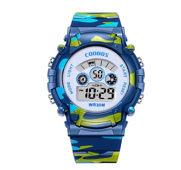 Kids Waterproof Electronic Sports Watch