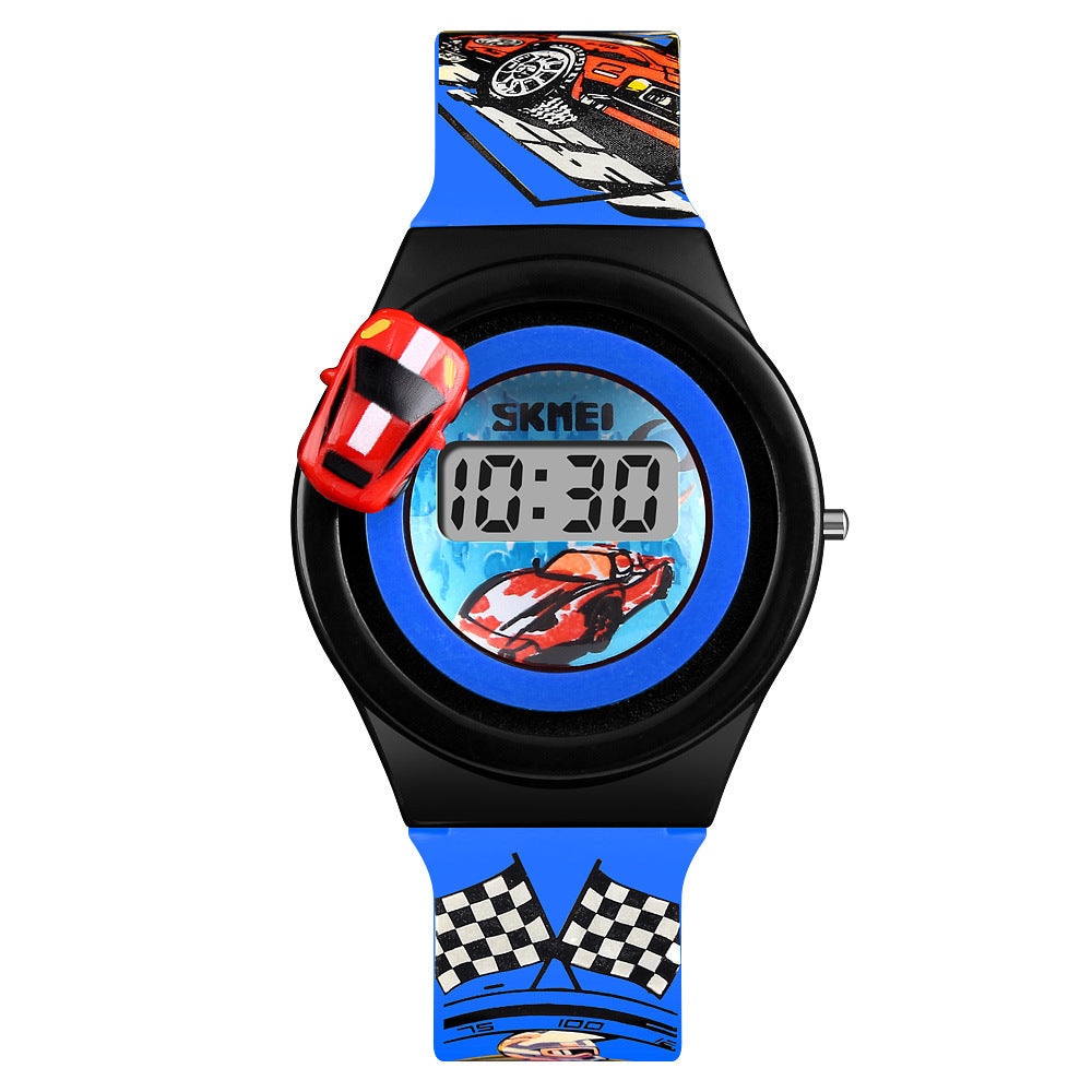 Kids Digital Race Car wristwatch