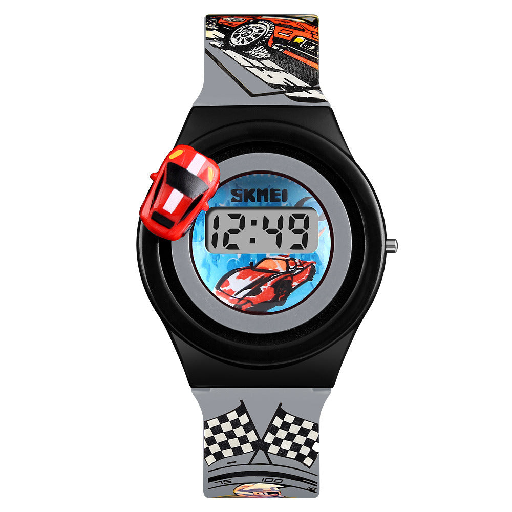 Kids Digital Race Car wristwatch