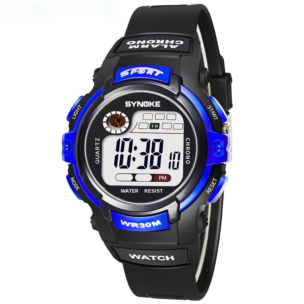 Kid's Electronic Luminous Waterproof Sports Watch
