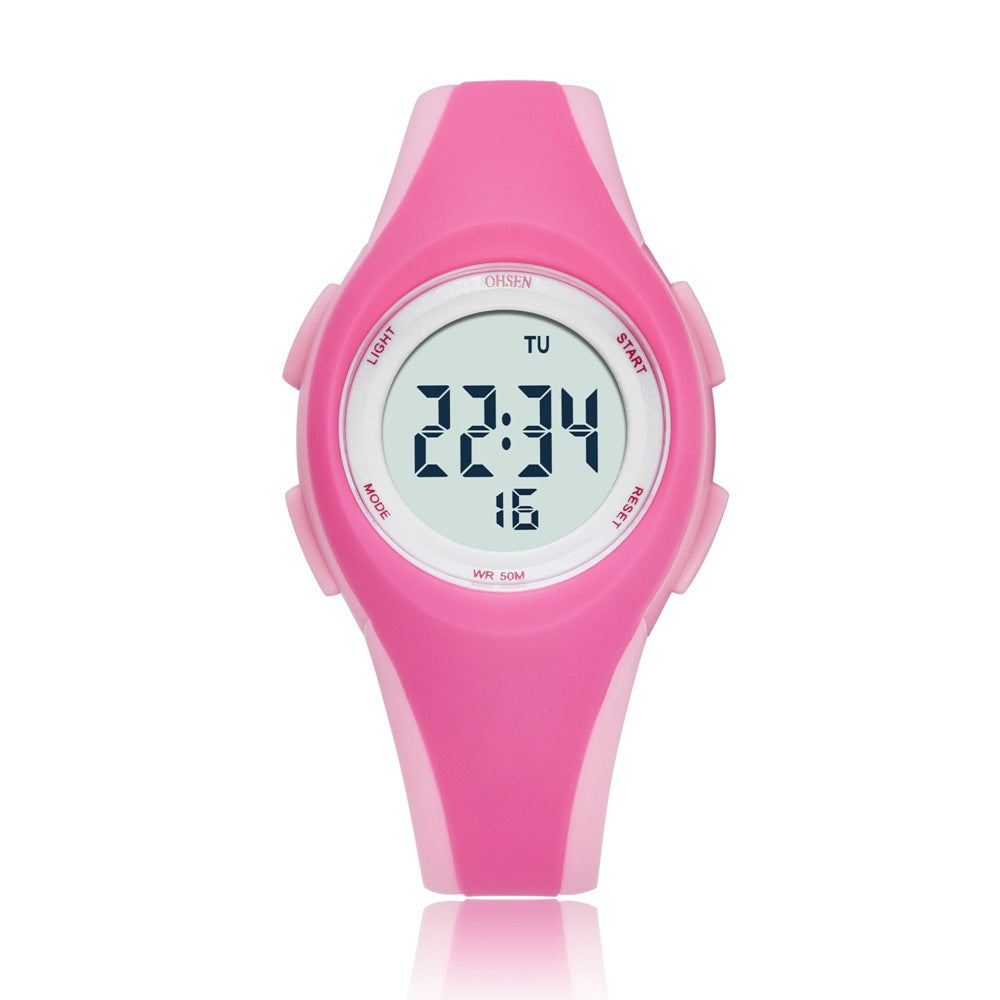 Kid's Multifunctional Waterproof Electronic Watch