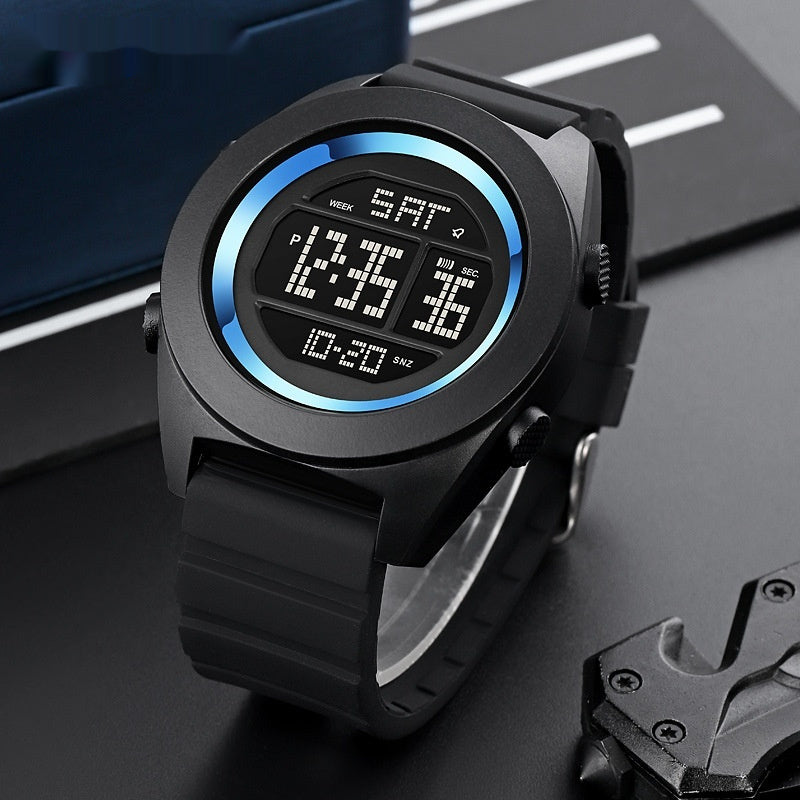 Men's Waterproof Multifunctional Sports Electronic Watch – Durable, Stylish, and High-Performance
