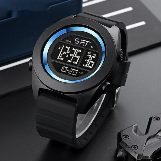 Men's Waterproof Multifunctional Sports Electronic Watch – Durable, Stylish, and High-Performance