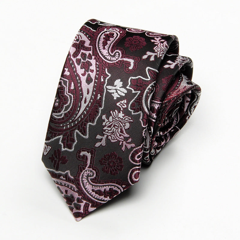 Elegant Korean-Style Slim Tie – Modern Minimalist Fashion