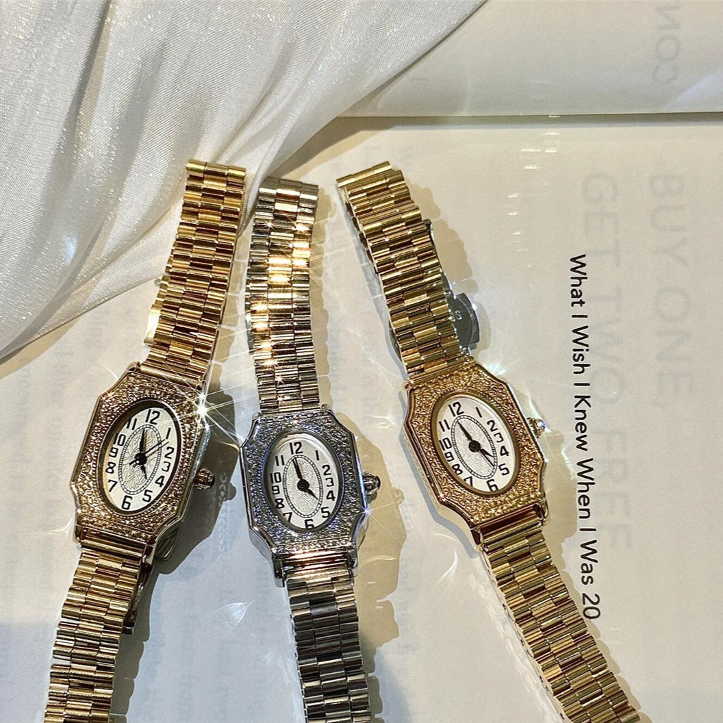 Women's Stainless Steel Quartz Bracelet Watch