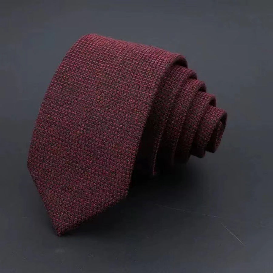 Timeless Style: Men's Plaid & Wool Neck Ties for Every Occasion