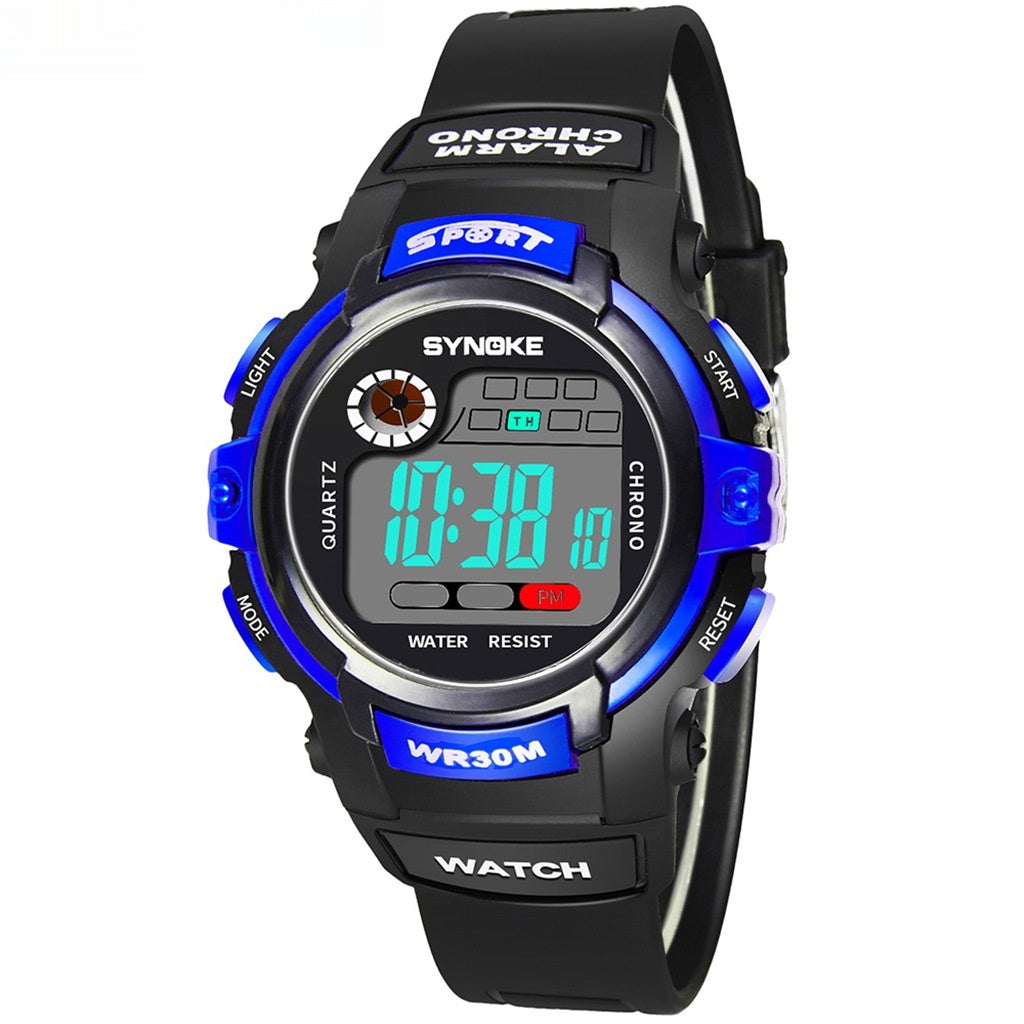 Kid's Electronic Luminous Waterproof Sports Watch