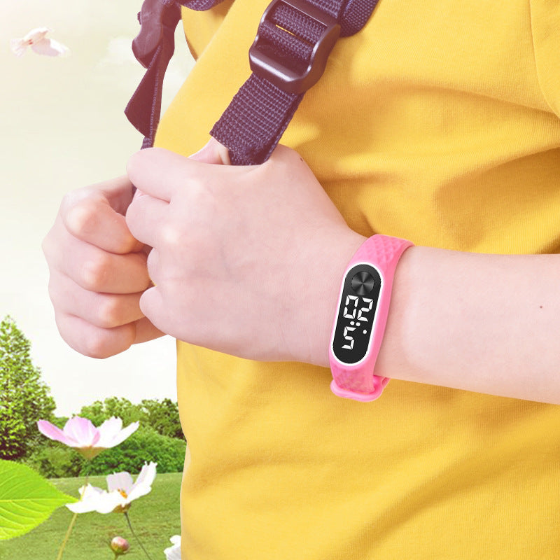 Kid's Led Silicone Watch