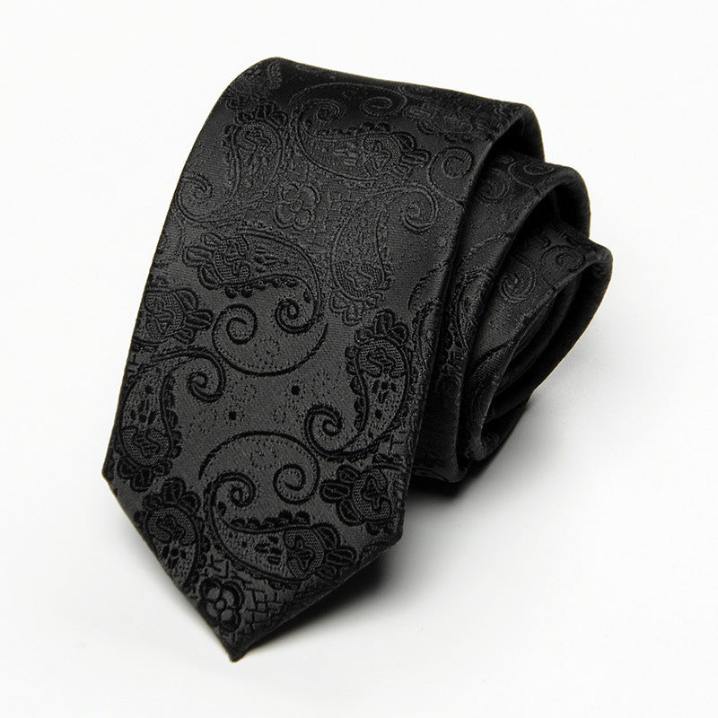 Elegant Korean-Style Slim Tie – Modern Minimalist Fashion